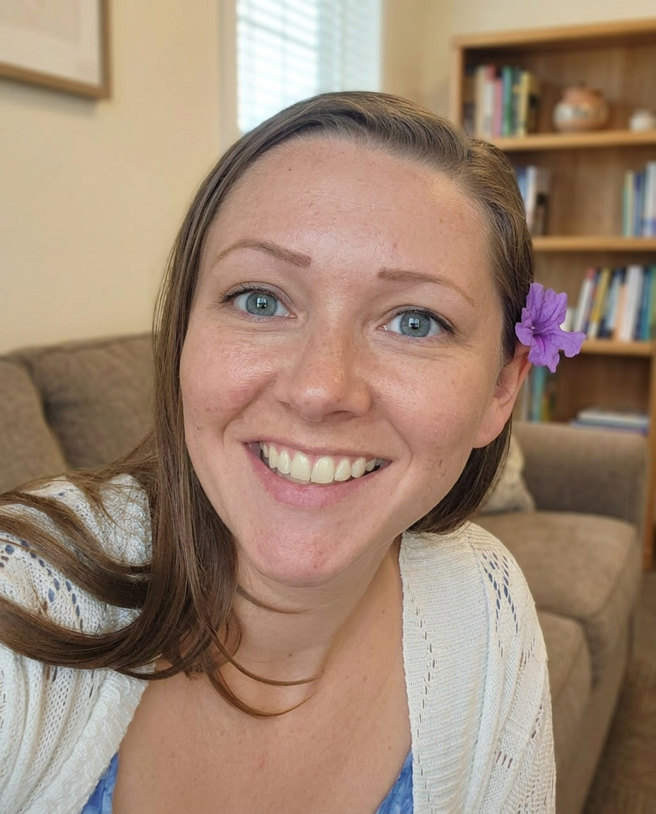 Your therapist in a warm, comfortable office setting